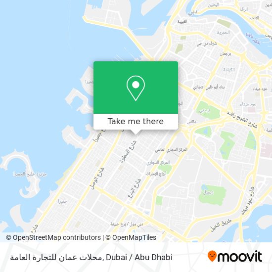 محلات عمان للتجارة العامة map