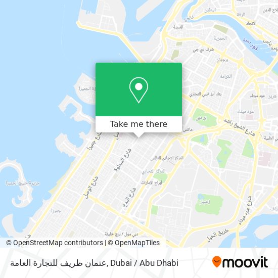 عثمان ظريف للتجارة العامة map