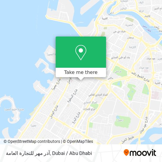 آذر مهر للتجارة العامة map