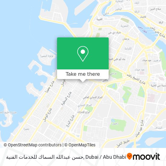 حسن عبدالله السماك للخدمات الفنية map