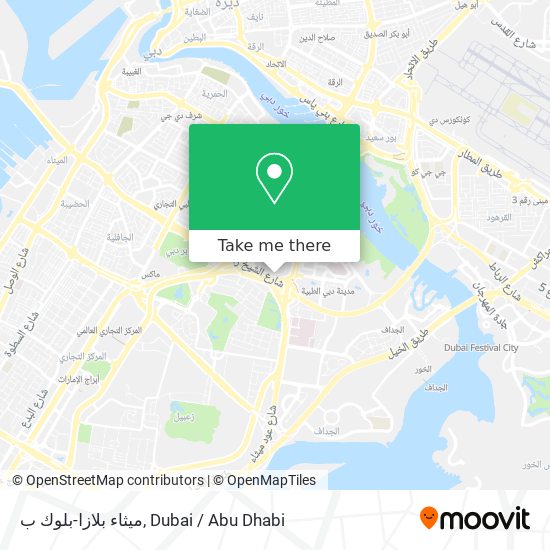 ميثاء بلازا-بلوك ب map
