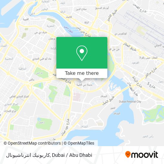 كاربونيك انترناشيونال map