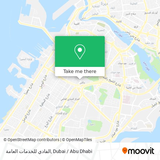 الفادي للخدمات العامة map