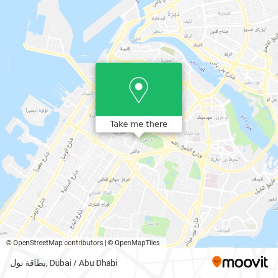 بطاقة نول map