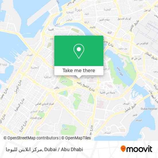 مركز انلايتن لليوجا map
