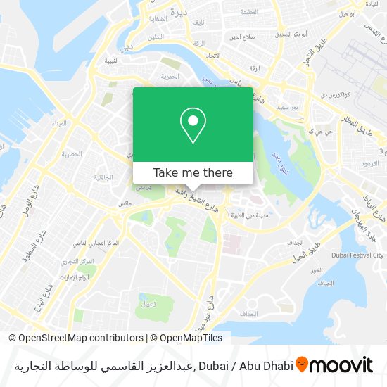 عبدالعزيز القاسمي للوساطة التجارية map