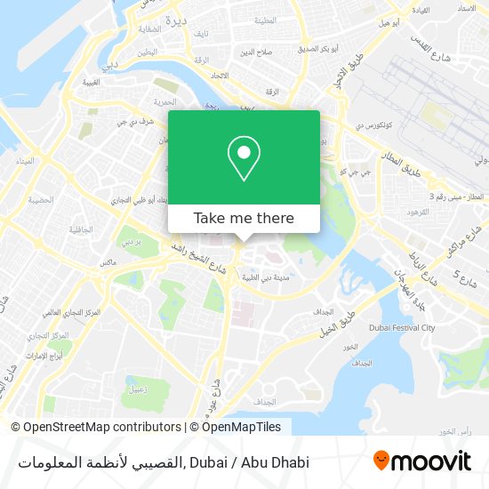 القصيبي لأنظمة المعلومات map