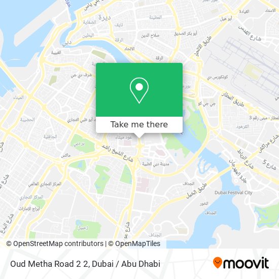 Oud Metha Road 2 2 map