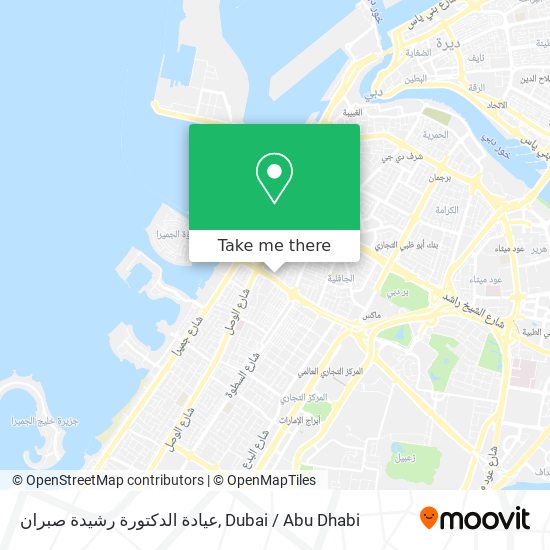 عيادة الدكتورة رشيدة صبران map