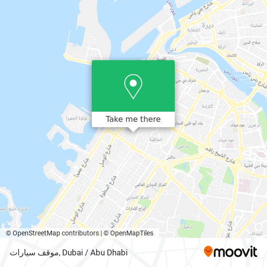 موقف سيارات map