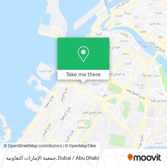 جمعية الإمارات التعاونية map