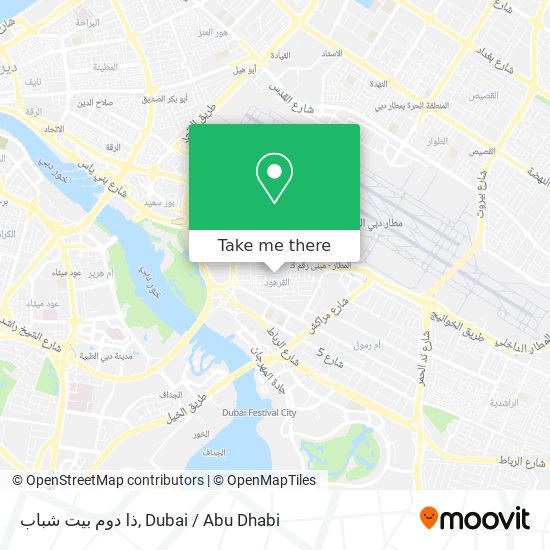 ذا دوم بيت شباب map