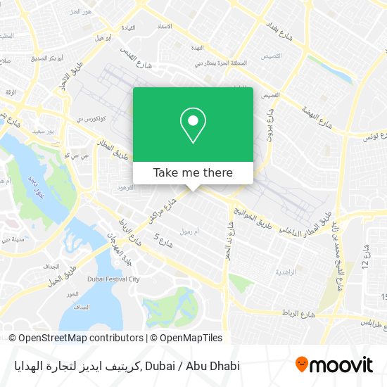 كريتيف ايديز لتجارة الهدايا map