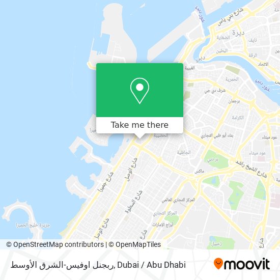 ربجنل اوفيس-الشرق الأوسط map