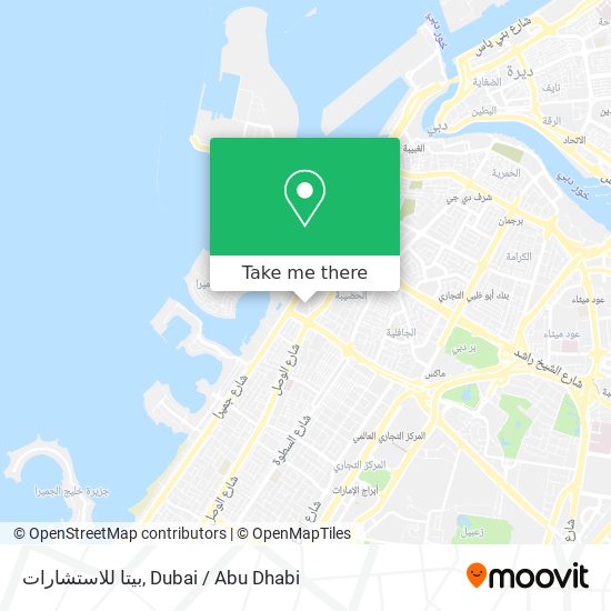 بيتا للاستشارات map