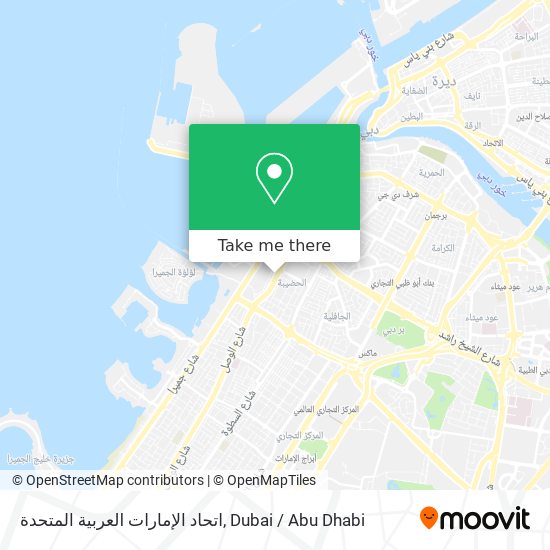 اتحاد الإمارات العربية المتحدة map