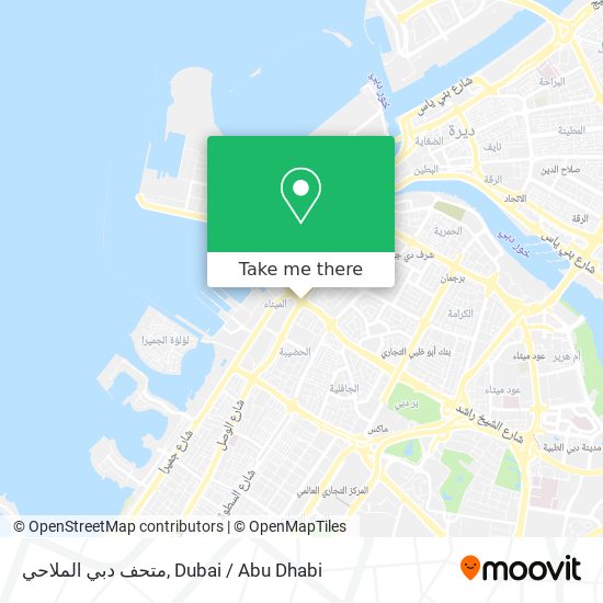 متحف دبي الملاحي map