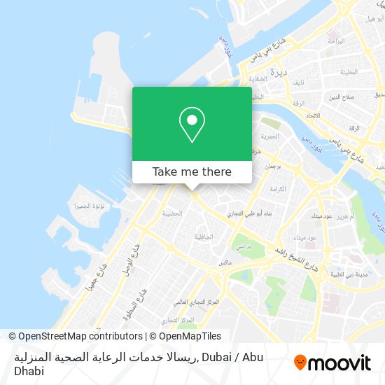 ريسالا خدمات الرعاية الصحية المنزلية map