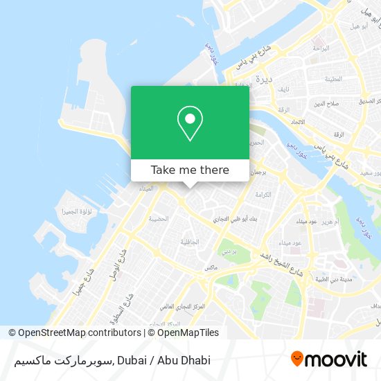 سوبرماركت ماكسيم map