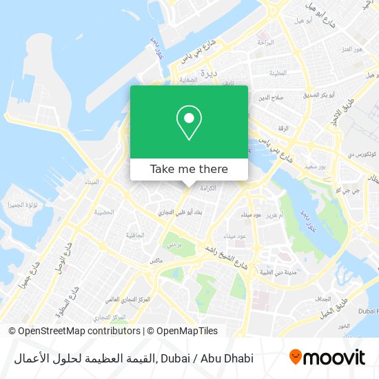 القيمة العظيمة لحلول الأعمال map