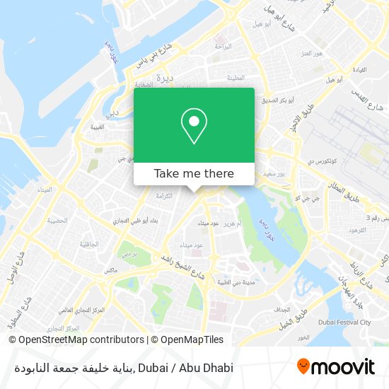 بناية خليفة جمعة النابودة map