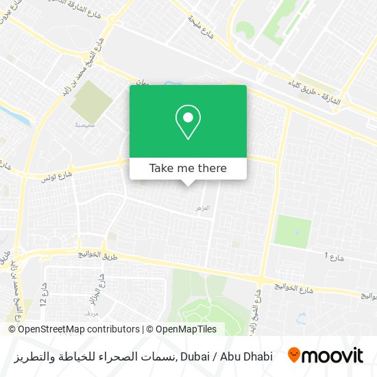 نسمات الصحراء للخياطة والتطريز map