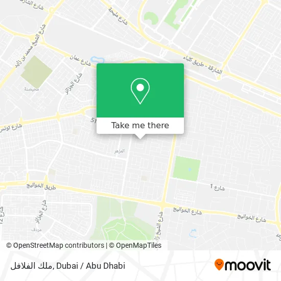ملك الفلافل map