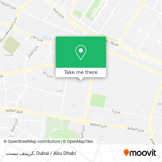 كرييتف نيست map