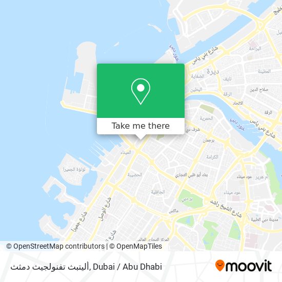 أليتبث تفنولجيث دمثث map