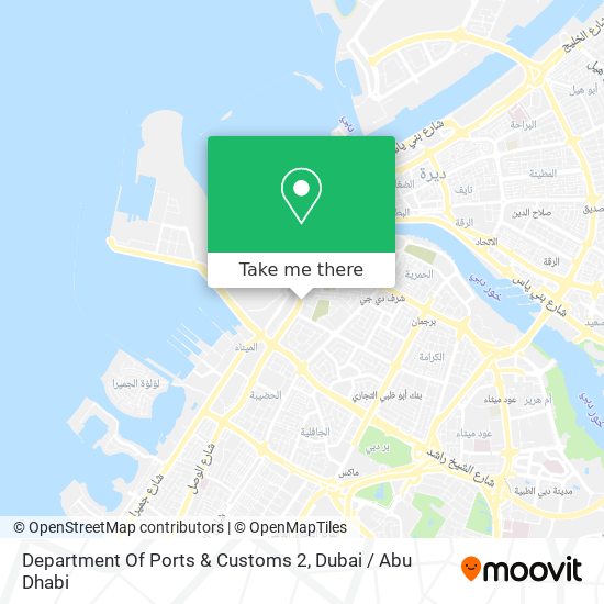 Department Of Ports & Customs 2 map