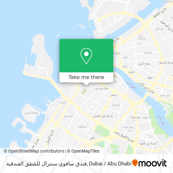 فندق سافوي سنترال للشقق الفندقية map