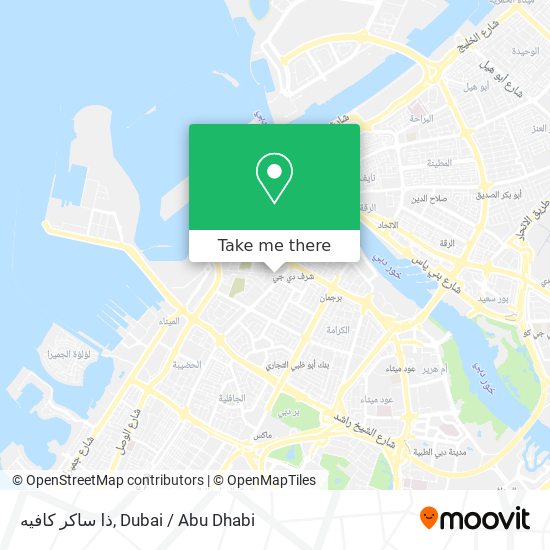 ذا ساكر كافيه map