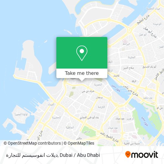 ديلات انفوسيستم للتجارة map