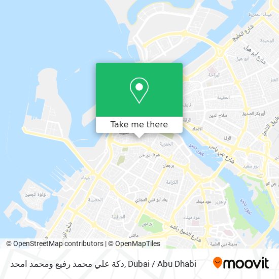 دكة علي محمد رفيع ومحمد امحد map