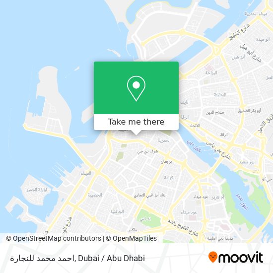 احمد محمد للنجارة map