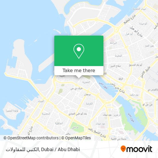 الكتبي للمقاولات map