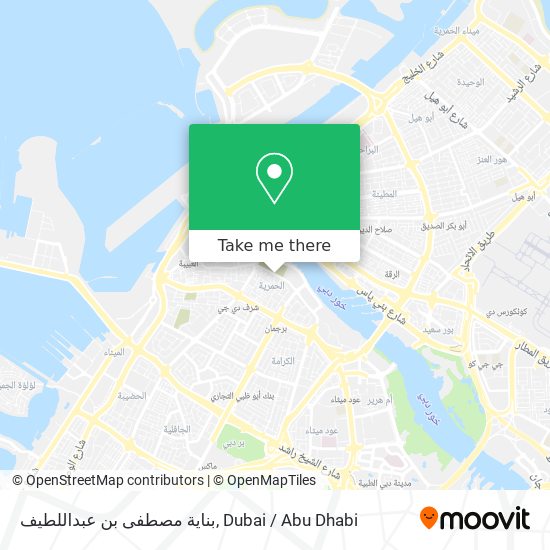 بناية مصطفى بن عبداللطيف map