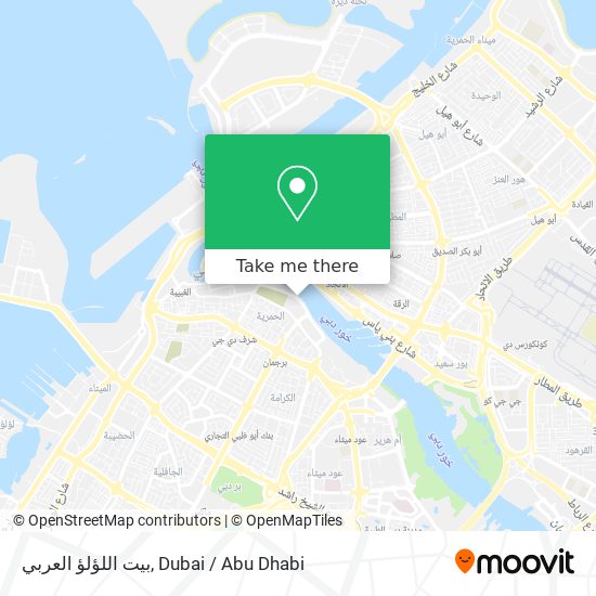 بيت اللؤلؤ العربي map