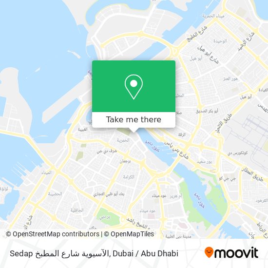 Sedap الآسيوية شارع المطبخ map