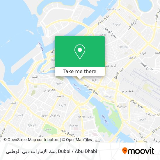 بنك الإمارات دبي الوطني map