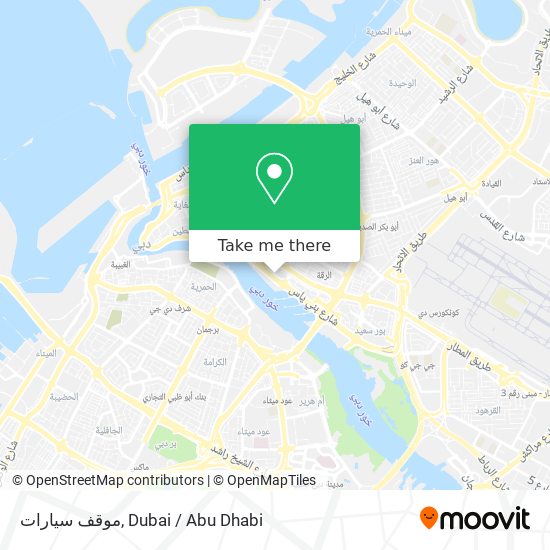 موقف سيارات map