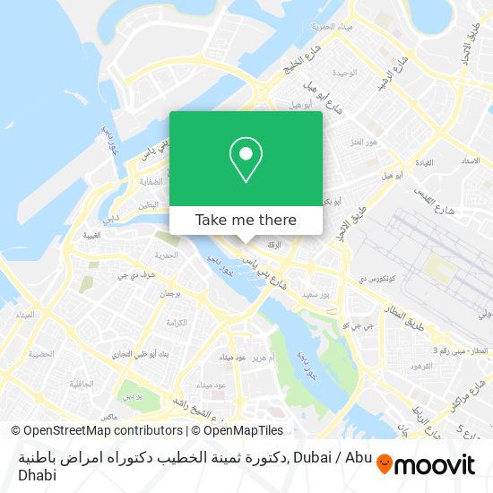 دكتورة ثمينة الخطيب دكتوراه امراض باطنية map