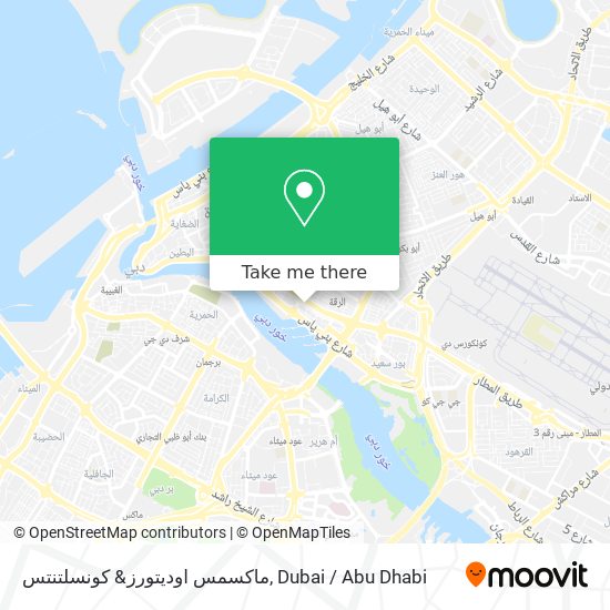 ماكسمس اوديتورز& كونسلتنتس map