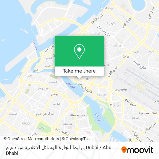 ترابط لتجارة الوسائل الاعلانية ش ذ م م map