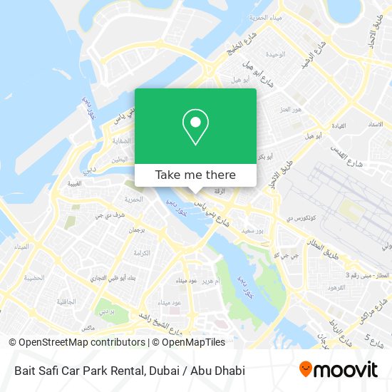 Bait Safi Car Park Rental map