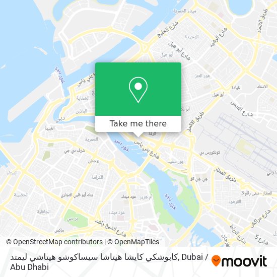 كابوشكي كايشا هيتاشا سيساكوشو هيتاشي ليمتد map