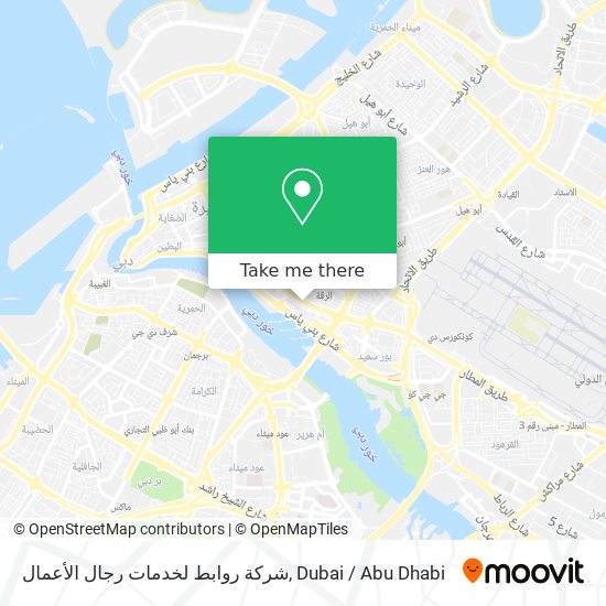 شركة روابط لخدمات رجال الأعمال map