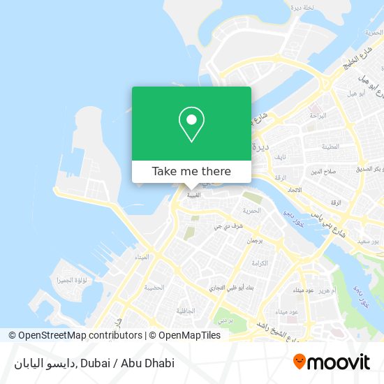 دايسو اليابان map