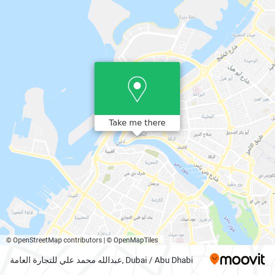 عبدالله محمد علي للتجارة العامة map