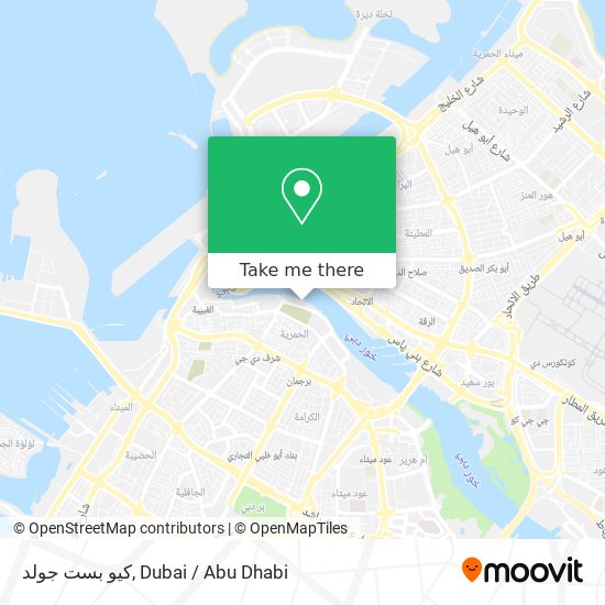 كيو بست جولد map